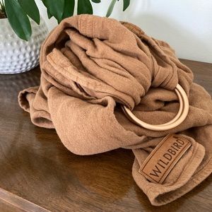 Wildbird Ring Sling in Woodpecker Bamboo